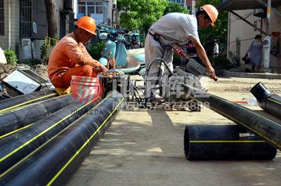 關於燃氣管道 (PE管)施工技術控製的幾點思考