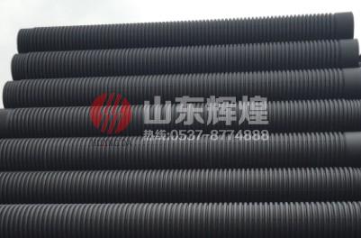 淺談 HDPE雙壁波紋管在市政雨汙管施工 中的應用