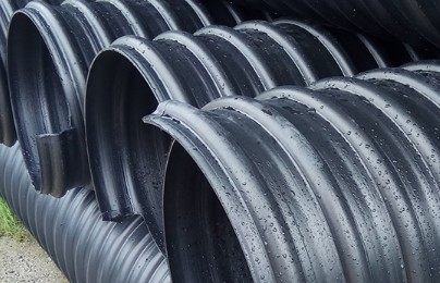 雨（yǔ）後的鋼帶增強（qiáng）波紋管（guǎn）