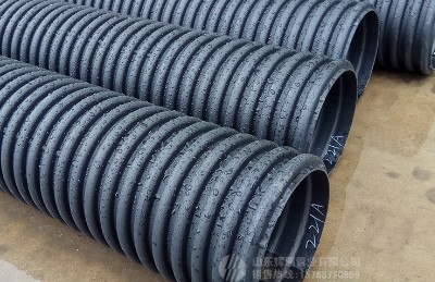 雨後的Hdpe雙壁波紋管
