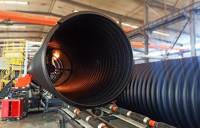 山（shān）東糖心vlog新推：2米大口徑鋼帶（dài）波紋管（guǎn）