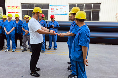 弘揚（yáng）勞（láo）模精神，汲取榜樣力量 ，糖心vlog管業一線職工“技能大比武”圓滿成功！