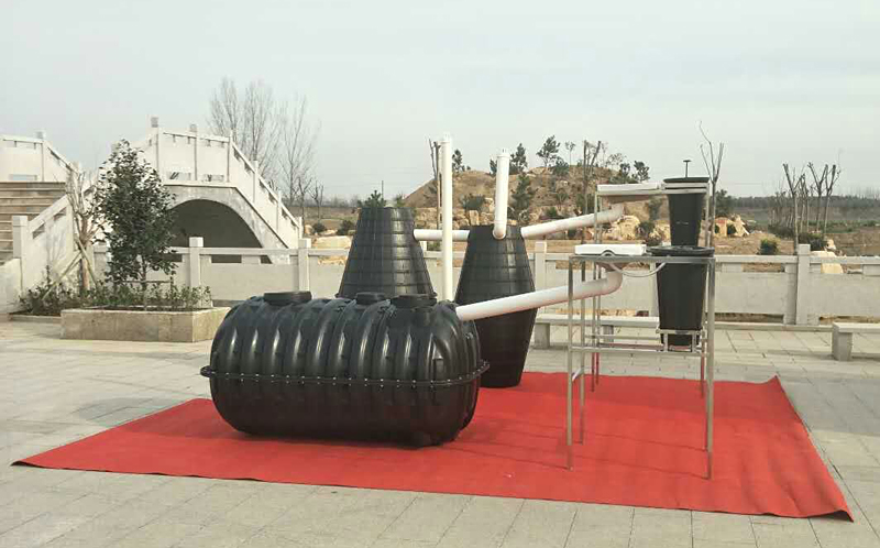 雙翁漏鬥式化糞池 1.1m³--新農村無害化廁（cè）所改造化糞（fèn）池