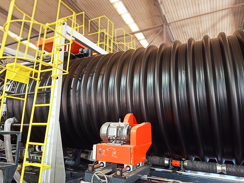 鋼帶波紋（wén）管——大（dà）口徑2米鋼帶波紋管